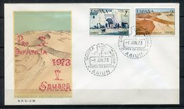 Sahara 1973. Edifil 310-11. FDC. - Sahara Spagnolo