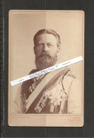 KAISER-FREDERIC III-Friedrich Wilhelm Nikolaus Karl Von Preußen-ORIGINAL-KABINET-PHOTO-1885-J.C.SCHAARWACHTER-BERLIN-RAR - Personalidades Famosas