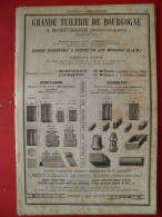 PUB 1884 - Gde Tuilerie Bourgogne 71 Montchanin 77 Courbeton, Briques Guichard St Henri 13 Marseille - Publicités