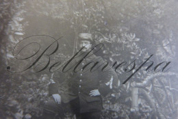 Carte Photo Guerre 1914 Sergent Sergeant Chelini Albert Germain Du 1 E Groupe Cyclistes Paris 1914-1918(Joseph Henet ) - Weltkrieg 1914-18