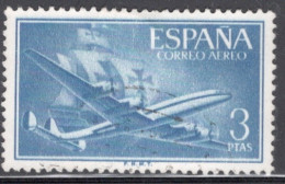 Spain 1955 Single Stamp Issued As An Airmail Definitive In Fine Used. - Gebruikt