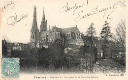 FRANCE - Chartres - Cathédrale - Vue Prise De La Porte Guillaume - Vue Générale - Carte Postale Ancienne - Chartres