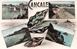 FRANCE - Cancale - Multivues - Vieux Port Et La Houle - Port De Mer - Grouin - Ile Des Landes - Huître - Carte Postale - Cancale