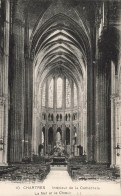 FRANCE - Chartres - Vue à L'intérieur De La Cathédrale - La Nef Et Le Chœur - L L - Carte Postale Ancienne - Chartres
