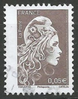 FRANCE  N° 5249A OBLITERE CACHET ROND - 2018-2023 Marianne L'Engagée