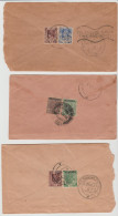 MYANMAR  BIRMANIE BURMA  Lot  3 Cover  1939/1940 To INDIA   Réf  S°132 - Myanmar (Birma 1948-...)