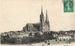 FRANCE - Chartres - Vue De La Cathédrale - Vue De L'extérieur - N D Phot - Carte Postale Ancienne - Chartres