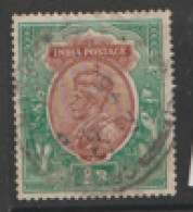 India  1911  SG 186  1r.    Fine Used - 1902-11 King Edward VII