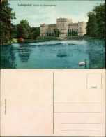 Ansichtskarte Ludwigslust Schloss Schlossgarten Teich 1913 - Ludwigslust