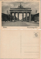 Ansichtskarte Mitte-Berlin Brandenburger Tor - Autos 1938 - Porte De Brandebourg