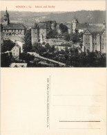 Ansichtskarte Nossen Schloß Und Kirche 1913 - Nossen