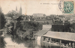 FRANCE - Chartres - Vue Prise Du Pont Neuf - Vue D'ensemble De La Ville - Des Maisons - Carte Postale Ancienne - Chartres