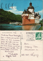 Ansichtskarte Kaub Panorama-Ansicht Mit Rhein Und Pfalz 1977 - Kaub