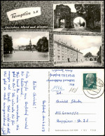 Templin DDR Mehrbildkarte Mit 3 Ortsansichten Zwischen Wald U. Wasser 1967 - Templin
