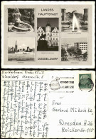 Düsseldorf Mehrbildkarte 1957   Mit Maschinenstempel Der Konditorei Fachmesse - Duesseldorf