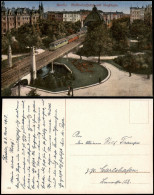 Ansichtskarte Schöneberg-Berlin Nollendorfplatz, Hochbahn 1918 - Schoeneberg