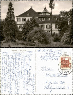 Ansichtskarte Lindach-Schwäbisch Gmünd Kurhaus Im Schloss 1967 - Schwaebisch Gmünd