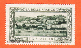 13019 ● TREVOUX 01-Ain Pub Chocolat KWATTA Vignette Collection LA BELLE FRANCE HELIO-VAUGIRARD - Tourism (Labels)