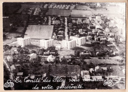 13047 / ⭐ ◉ Localisable Vue Aérienne Nouvelle Cité Zone Pavillonaire Ile FRANCE Carte-Photo 1950s Comité Fêtes - Ile-de-France