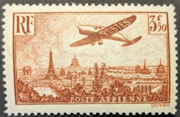 PA N° 13* Avion Survolant Paris - 1927-1959 Nuevos