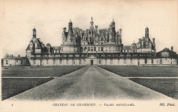 FRANCE - Château De Chambord - Façade Méridionale - ND Phot - Carte Postale Ancienne - Chambord