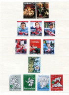 RC 27182 SAN MARIN 2005 FACIALE 33,41€ LOT DE TIMBRES NEUFS ** MNH + UN BLOC EMIS EN 2011 - Unused Stamps