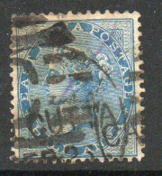 India 1865 ½ Anna Pale Blue, Wmk. Elephant Head, Perf. 14, Used, SG 55 (E) - 1854 Compagnie Des Indes