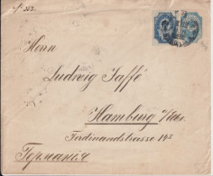 RUSSIE - 1892 - ENVELOPPE ENTIER POSTAL => HAMBURG - Enteros Postales