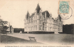 FRANCE - La Ville Aux Clercs - Château De La Gaudinière - Façade Méridionale Et Pavillon  - Carte Postale Ancienne - Autres & Non Classés