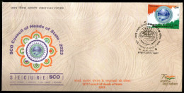 India 2023 Shanghai Cooperation Organization SCO Summit 1v FDC - Omslagen