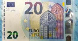 FRANCE 20 FM F001 F002 UNC LAGARDE ONLY ONE CODE - 20 Euro