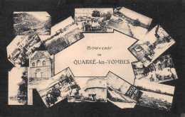 Souvenir De QUARRE-les-TOMBES (Yonne) - Voyagé 1933 (2 Scans) Joseph Coco Lacroix, 8 Rue Michelet à Issy-les-Moulineaux - Quarre Les Tombes