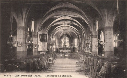 FRANCE - Les Rousses (Jura) - Vue De L'intérieur De L'église - Carte Postale Ancienne - Saint Claude