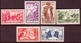 Togo 1937 Y.T.165/70 */MH VF/F - Ungebraucht