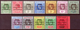 Togo 1916 Y.T.72/83 */MH VF/F - Nuevos