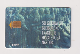 CROATIA -  Bleiburg Tragedy Chip  Phonecard - Kroatië