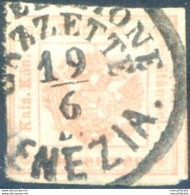 Lombardo Veneto. Segnatasse Per Giornali. 2 K. 1858-1859. Usato. - Ohne Zuordnung