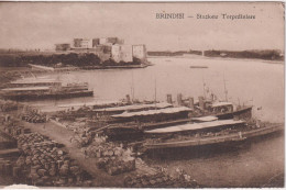 ITALY - BRINDISI - Stazione Torpediniere - VG Shipping View Etc - Brindisi