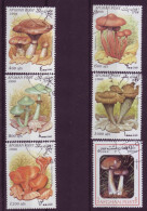 Asie - Afghanistan - Champignons - 6 Timbres Différents - 6661 - Afghanistan