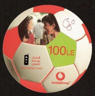 EGYPT - Vodafone Recharge Card 100LE - Used - Egypt