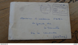 Envloppe Avec Flamme TIRAILLEUR SENEGALAIS, Poste Aux Armees, Guerre Algeire 1957 ...... PHI ..... CL-2-6 - War Of Algeria