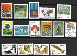 Brasil (Brazil) - 1979 - Lot: Book Day, Metro, Religion, Toys - Unused Stamps