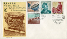 Sahara 1969. Edifil 275-78 FDC. - Sahara Espagnol