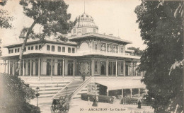 FRANCE - Arcachon - Vue Générale Du Casino - Vue De L'extérieur - Carte Postale Ancienne - Arcachon