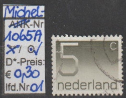 1976 - NIEDERLANDE - FM/DM "Ziffern" 5 C Dkl'braungrau - O Gestempelt - S. Scan (1065Ao 01-12 Nl) - Used Stamps