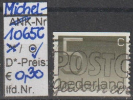 1976 - NIEDERLANDE - FM/DM "Ziffern" 5 C Dkl'braungrau - O Gestempelt - S. Scan (1065Co Nl) - Gebraucht