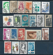 Brasil (Brazil) - 1960/69 - Set 21 Stamps: Used, Hinged (#13) - Oblitérés