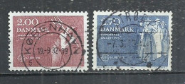 DENMARK 1982 - EUROPA - HISTORICAL EVENTS - CPL. SET - USED OBLITERE GESTEMPELT USADO - 1982