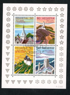 Schweiz Block Nummer 25 Gestempelt 1987 - Unused Stamps