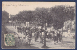 CPA Jeux De Boules Pétanque Circulé Garde Freinet Var - Bowls